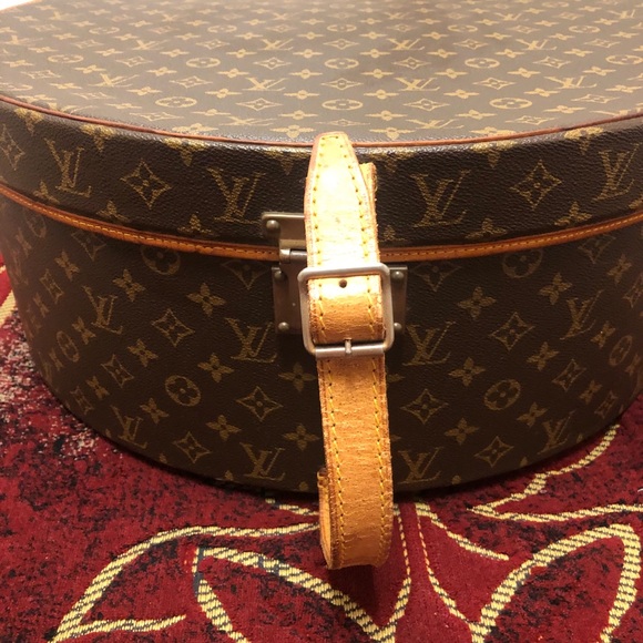 Louis Vuitton hat box Authenti vintage France firm - Picture 7 of 13